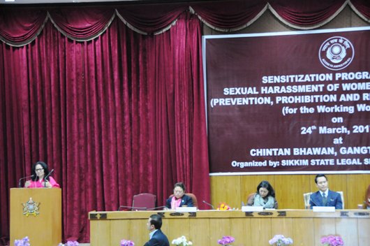 Sensitization Programme on Sexual Harassment of Women at Workplace (Prevention, Prohibition & Redressal) Act,2013 (for the Working Women)