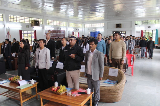 Mega Legal Awareness and Outreach Programme on 24th September, 2022 at Government Senior Secondary School, Uttarey, Maneybong Block, Gyalshing District