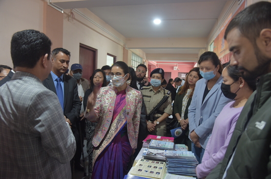 Mega Legal Awareness and Outreach Programme on 25th September, 2022 at S.L. Dow Gyatsho Kazi Senior Secondary School, Mangalbaria, Soreng District