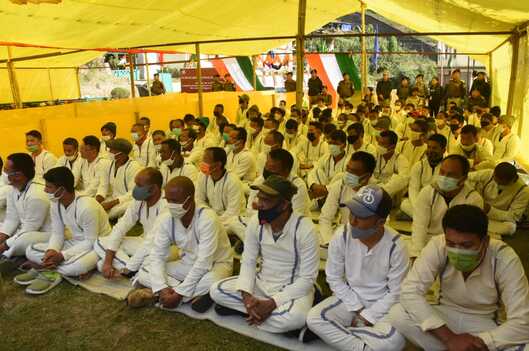 Legal Awareness Programme for inmates of State Central Prison, Rongyek, Gangtok, Sikkim on 9th November, 2022 (Wednesday) on the occasion of National Legal Services Day and “Haq_humara_bhi_to_hai@75” campaign