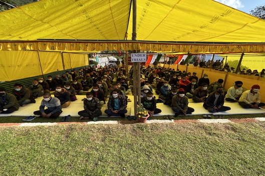Legal Awareness Programme for inmates of State Central Prison, Rongyek, Gangtok, Sikkim on 9th November, 2022 (Wednesday) on the occasion of National Legal Services Day and “Haq_humara_bhi_to_hai@75” campaign