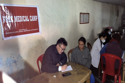LEGAL AWARENESS AND OUTREACH PROGRAMME AT COMMUNITY CENTRE, KUPUP, EAST SIKKIM ON 22nd MAY, 2022