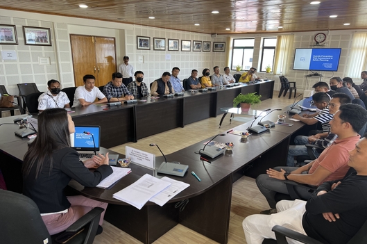 Training programme for the Counselors of Rehabilitation Centres who are manning the 24x7 Crisis Centre-cum-Suicide Prevention helpline number held on 30.05.2023