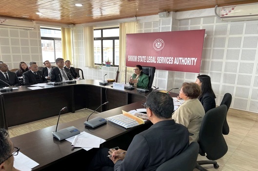Mentoring and Coordination meeting chaired by the Hon'ble Executive Chairperson, Sikkim SLSA with Panel Advocates of Sikkim SLSA