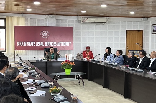 Training programme for Panel Advocates of Sikkim SLSA on 'Marriage Laws in Sikkim and Family Courts Act, 1984' held on 17.06.2023