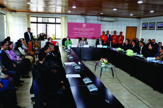 Commemoration Of National Legal Services Day on 09.11.2023 at the office of Sikkim SLSA