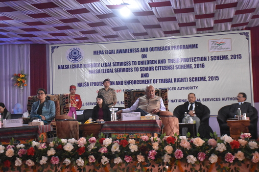 Mega Legal Awareness and Outreach Programme on 23rd April, 2023 at Kissan Market Namchi