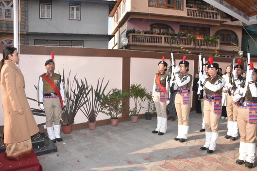 Celebration of 75th Republic Day on 26th January, 2024 at the office of Sikkim SLSA