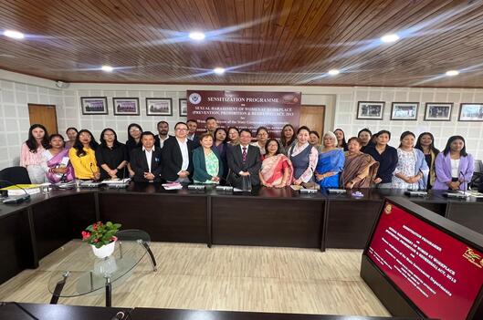 Sensitization Programme on Sexual Harassment of Women at Workplace (Prevention, Prohibition & Redressal) Act, 2013 for Women Employees of the State Government Departments on 31.08.2024 at Conference Hall, Sikkim SLSA