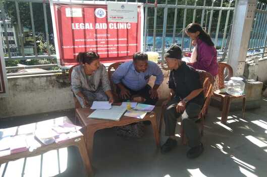 OBSERVATION OF “WORLD ELDER ABUSE AWARENESS DAY” ON 15TH JUNE, 2025 AT KISHAN MARKET, NAMCHI BY DISTRICT LEGAL SERVICES AUTHORITY, NAMCHI DISTRICT