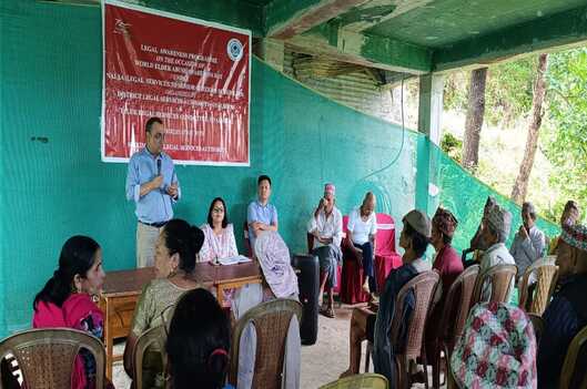 OBSERVATION OF “WORLD ELDER ABUSE AWARENESS DAY” ON 15TH JUNE, 2025 AT SALLEY, GYALSHING BY DISTRICT LEGAL SERVICES AUTHORITY, GYALSHING DISTRICT