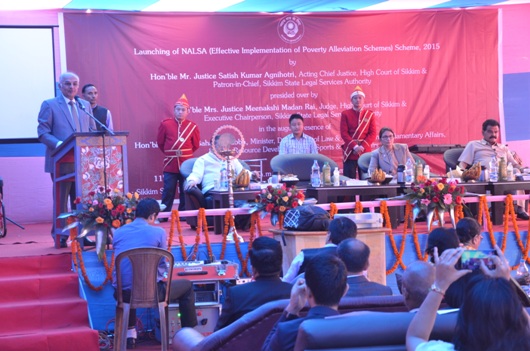 Launching of NALSA(Effective Implementation of Poverty Alleviation Schemes)Scheme, 2015