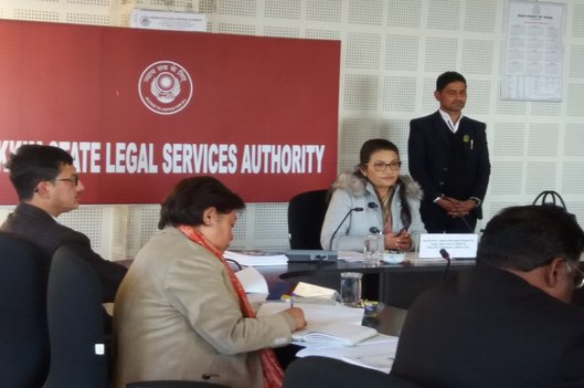 Annual Meeting of the Sikkim State Legal Services Authority was held on 29.12.2018 in the conference hall of Sikkim SLSA, Gangtok