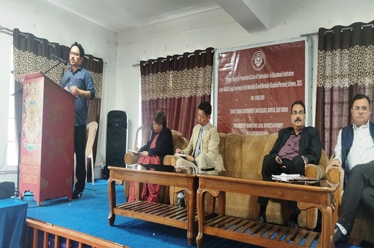 Mission Campaign Mode for Prevention & Eradication of Tuberculosis in Educational Institutions in Sikkim on 14th August, 2019 at Sikkim Government Law College, Burtuk, East Sikkim