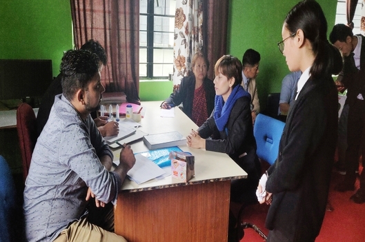 Mission Campaign Mode for Prevention & Eradication of Tuberculosis in Educational Institutions in Sikkim on 14th August, 2019 at Sikkim Government Law College, Burtuk, East Sikkim