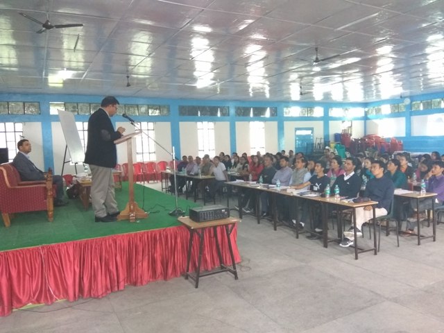 Training Programme for Teachers of the schools of East & North Districts of Sikkim teaching Lessons in Law for classes IX & XI on 27th & 28th May,2017