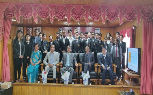 DEBATE COMPETITION ON 'WHETHER IT IS APPROPRIATE TO BRING BACK RIGHT TO PROPERTY INTO THE DOMIAN OF FUNDAMENTAL RIGHTS UNDER ARTICLE 19(f) OR SHOULD ONLY BE RECOGNIZED AS A LEGAL RIGHT AS PROVIDED UNDER ARTICLE 300A OF OUR CONSTITUTION' ON  29th SEPTEMBER, 2018 AT AUDITORIUM, HIGH COURT OF SIKKIM