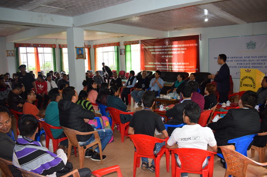 Legal Awareness Programme along with interactive session with the family members of inmates arrested under Sikkim Anti Drugs Act, 2006/ N.D.P.S. Act 1985 held on 19.05.2018 at State Central Prison, Rongyek, East Sikkim