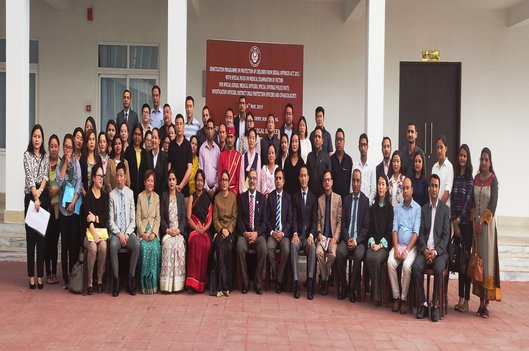 Sensitization programme on Protection of Children from Sexual Offences Act, 2012  held on 24th May, 2019 at Sikkim Judicial Academy, Sokeythang, East Sikkim