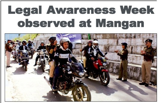 Legal Services Week observed at Mangan, North Sikkim