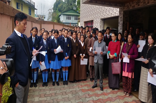 Observation of 'Constitution Day' on 26.11.2019 at the office of Sikkim SLSA