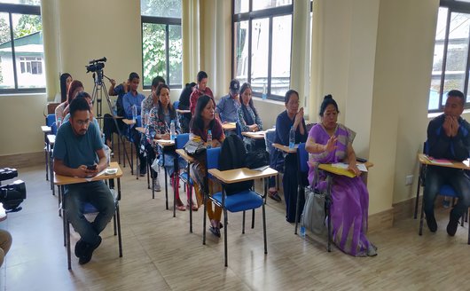 Training Programme for Counsellors of all De-Addiction and Rehabilitation Centres of Sikkim held on 06.10.2018 at Training Hall, Sikkim SLSA