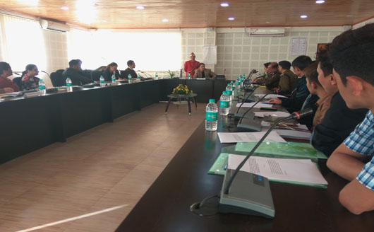 Meeting of Sikkim SLSA with the Prison Authorities, Counselors of Rehabilitation  Centres of Sikkim and Psychiatrists of STNM and Sikkim Manipal Institute of Medical Sciences