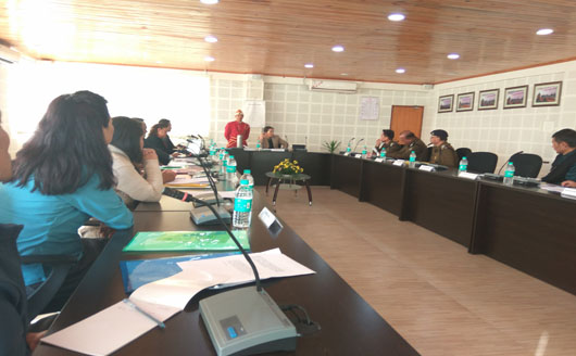 Meeting of Sikkim SLSA with the Prison Authorities, Counselors of Rehabilitation  Centres of Sikkim and Psychiatrists of STNM and Sikkim Manipal Institute of Medical Sciences