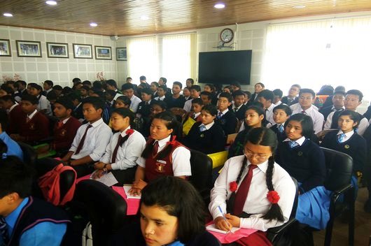 Legal Awareness Programme on Discourses on Road Safety/ Anti-Ragging/ Drug Abuse & Prevention of Children from Sexual Offences (POCSO) Act, 2012 held on 21.04.2018 at Conference Hall of Sikkim SLSA