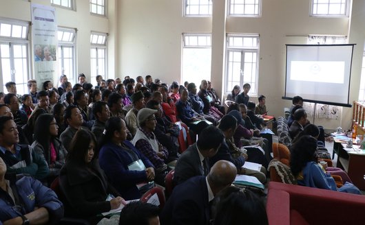 Sensitization Programme for Senior Citizens and retired Government Servants under NALSA (Legal Services to Senior Citizens)Scheme, 2016 held on 03.11.2018 at Panchayat Bhawan, Chungthang, North Sikkim