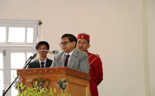 Sensitization Programme for Senior Citizens and retired Government Servants under NALSA (Legal Services to Senior Citizens)Scheme, 2016 held on 03.11.2018 at Panchayat Bhawan, Chungthang, North Sikkim