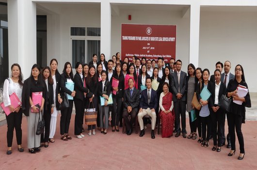 Training Programme for Panel Advocates of Sikkim SLSA held on 21.07.2018 at Sikkim Judicial Academy, Sokeythang, East Sikkim.
